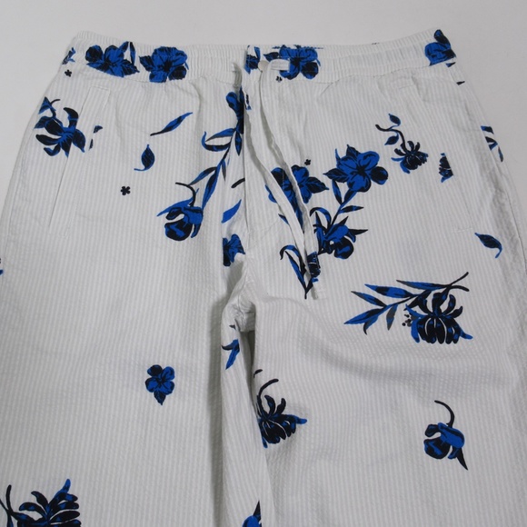 Kith Men's Floral Seersucker Stryker Pant Grey / White Size L KH6155 Summer 2018 - Picture 2 of 12